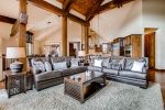 Spacious and open concept living room